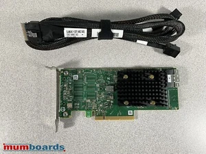 BROADCOM HBA 9500-8i Tri-Mode Storage Adapter PCIe Gen 4.0 12Gb SAS-3 Controller - Picture 1 of 8