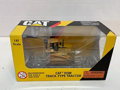 NORSCOT Caterpillar CAT D5M Track-Type Tractor HO Scale 1:87 New 55401 Boxed - Image 1 of 4