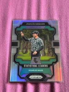 4253 2024 Panini Prizm LIV Golf Silver Joaquin Niemann Torque GC Stats Leaders - Picture 1 of 1