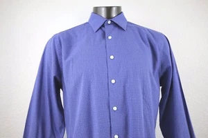 NWOT Kenneth Cole Reaction Slim Fit Men's Wrinkle Free Shirt Sz L 16 1/2 32-33 - Picture 1 of 8