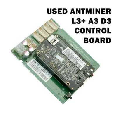 USED Antminer L3+ A3 D3 Control Board - FAST SHIP LTC DOGE COIN - Image 1 of 4