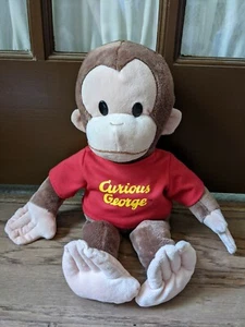 Curious George Large Classic Plush by Applause 16" Stuffed Animal Monkey - Picture 1 of 5