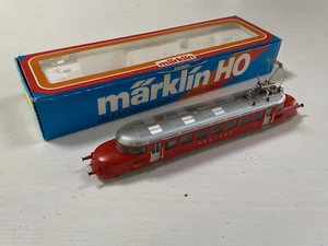 Swiss Marklin H0 8125 DC Rail Car Red Arrow "Roter Pfeil" RCe 2/4 203 Near Mint - Picture 1 of 11