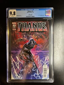 Thanos #15 4th print Variant CGC 9.8 Silver Surfer Black 1st Fallen One - Picture 1 of 2