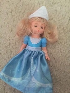madame alexander mcdonalds puppe cinderella blond blau kleid - Bild 1 von 3