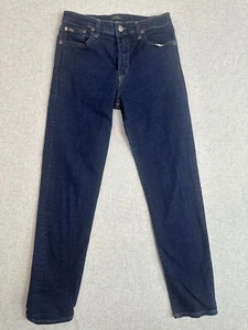 Polo Ralph Lauren Hampton Straight Boys Youth Jeans Darkwash Preppy Crisp - Picture 1 of 14