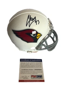 Calais Campbell Autographed Mini Helmet PSA/DNA Certified St Louis Cardinals - Picture 1 of 5