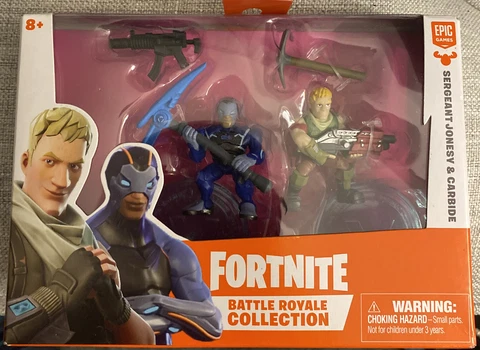 FORTNITE Battle Royale Collection Sergeant Jonestown And Carbide Action Figures Cover
