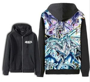 Yu-Gi-Oh! Cosplay Anime Kapuzen Sweatshirt Hoodie pullover Jacket Jacke Pulli - Picture 1 of 1