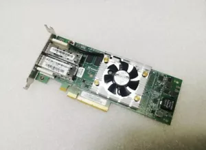 QLogic Dual Port HD8310405-43 B QLE8362-CU-CSC PCIe3 x8 10 GB SFP+ Ethernet Card - Picture 1 of 2