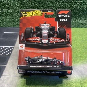 Hot Wheels Premium F1® Team - MoneyGram Haas F1° Team - VF-24 (#20) - Foto 1 di 1