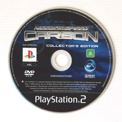 Need for Speed: Carbon Collectors Edition PS2 Game Disc by EA [PAL Tested] NFS - Image 1 of 4