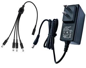 4-Way Splitter 12V 2.8A AC/DC Adapter For Lorex 4K Security Camera ACCPWRLHV516B - Picture 1 of 5
