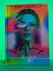 Kylie Minogue SIGNED Tension Deluxe Book CD , USA SELLER - Picture 1 of 7