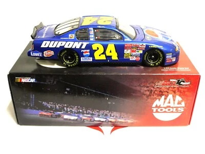 NASCAR JEFF GORDON #24 1:24 Diecast MAC TOOLS Acción 10 Aniversario Foto 1 de 4