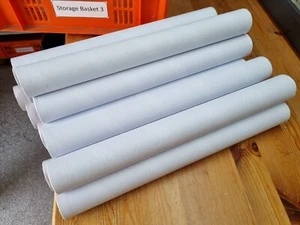 12 strapazierfähige Pappröhren 5 mm dick Kunsthandwerk Projekte 16 Zoll Länge 40 cm. * - Bild 1 von 4