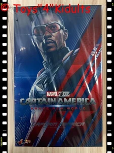 🔥 Hot Toys MMS779 Capitán América: Mundo Feliz Capitán América 1/6 NUEVO - Imagen 1 de 2