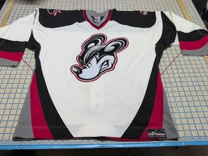 Disney Mickey Mouse Rare Hockey Jersey Men's Size M Disneyland Resort ~8 - Picture 1 of 11