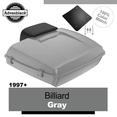Advanblack Billar Gris Rushmore Razor Tour Pak Pack Almohadilla Ajuste 97+ Harley/Softail Foto 1 de 4