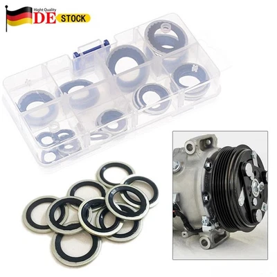 30 Stücke Klimaanlage Kompressor Wellendichtring Dichtung mit Box 6 Größe DE - Bild 1 von 4