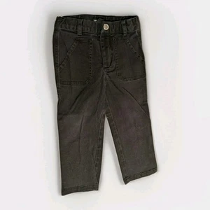 Marimekko 2T/ 2Y/ 92 Toddler Black Trouser Pants Rimppakinttu Style Pre-Owned  - Picture 1 of 6