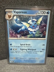 Vaporeon 022/131 Sv: Evoluzioni Prismatiche Holo - Foto 1 di 10