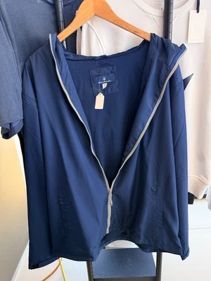 Chaqueta de lluvia Maserati X-Large para hombre azul marino Foto 1 de 2