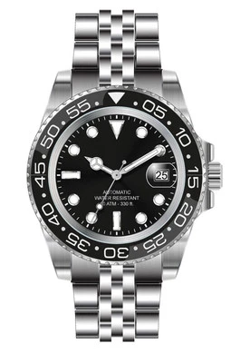 LORENZ Sport Automatic 28196AA Orologio da Uomo in Acciaio inossidabile sub 100m - Immagine 1 di 4