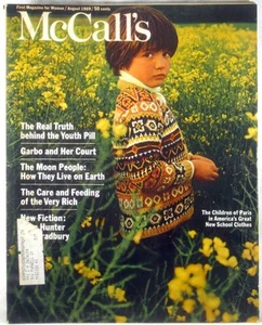 McCALL'S MAGAZINE August 1969 ARNAUD AZOCAR Ray Bradbury Greta Garbo Youth Pill - Imagen 1 de 4
