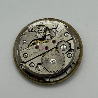 Lorsa P75A Watch Movement Helbros Manual Wind Vintage Parts Repair 25.9mm - Image 1 of 4