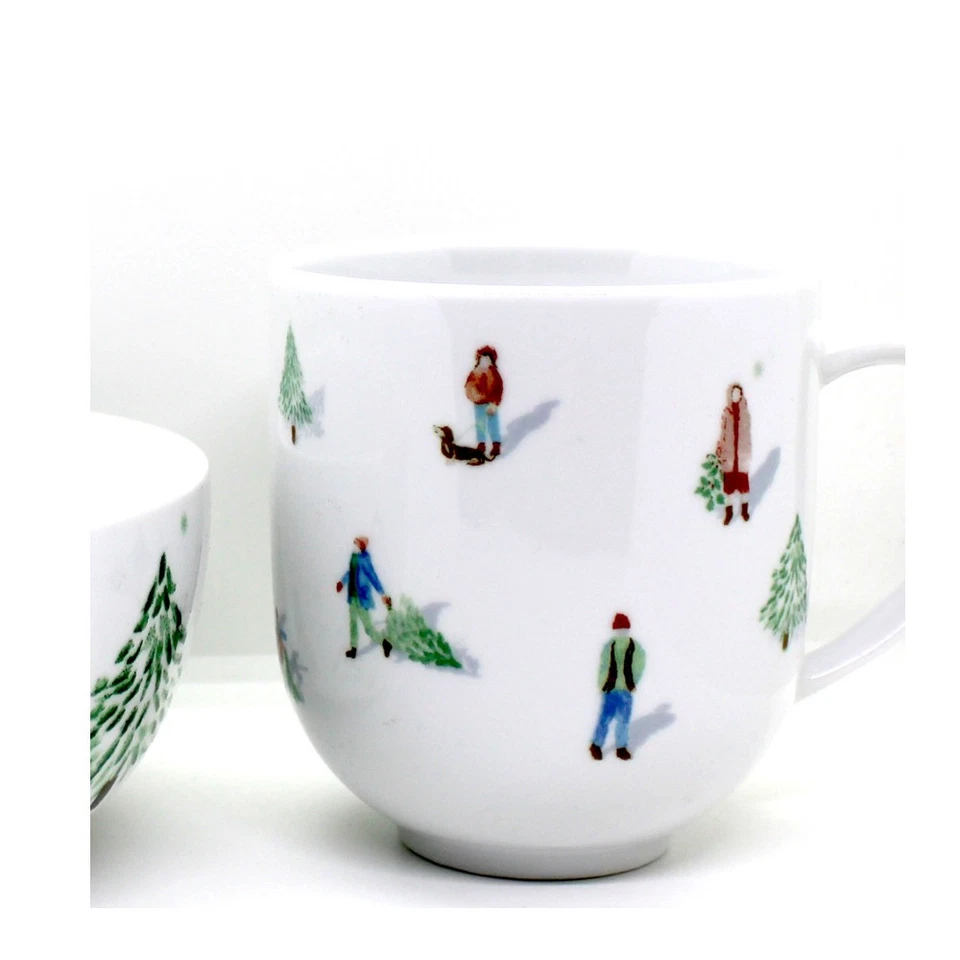 Tchibo X-MAS Jumbobecher goldige Porzellan Kaffeetasse Kaffeebecher Mug - Bild 1 von 1