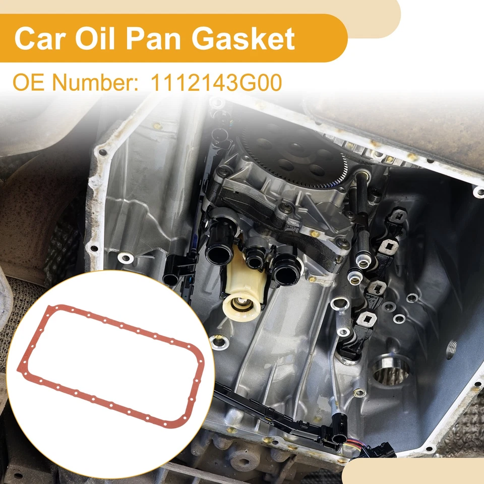 No.1112143G00 Car Oil Pan Gasket for Nissan Pickup 1998-2005 1 Pc - Image 1 of 4