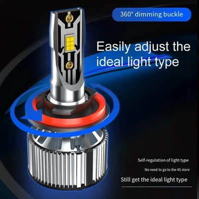 Car Lighting Solution 2X Super Bright LED Headlights and Fog Lights Set - Image 1 of 3