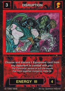 Disruption - BTS Premiere - Battlelords CCG - Imagen 1 de 6