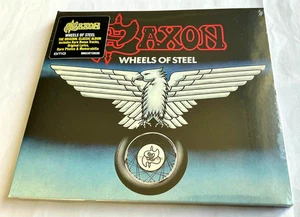 Saxon - Wheels of Steel - DELUXE CD with Bonus Live Tracks - NEW (sealed) - Picture 1 of 4