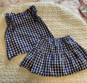 Girls Crewcuts Top And Skort Set Size 6 - Picture 1 of 3