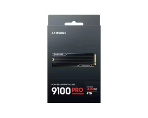 Samsung 9100 PRO 4TB PCIe 5.0 M.2 NVMe SSD Heatsink 14800MB/s PS5 Gaming - Picture 1 of 7