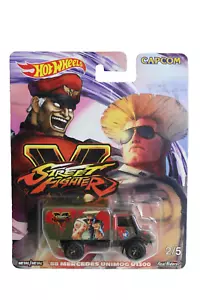 Hot Wheels Street Fighter V 1988 Mercedes Unimog U1300 Real Riders New & Sealed - Picture 1 of 8