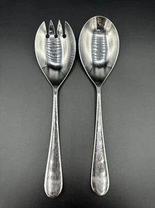 Wallace Edelstahl Continental Classic1 Kasserolle Servierlöffel + 1 Serviergabel - Bild 1 von 8