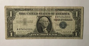 1957a silver certificate - Picture 1 of 2