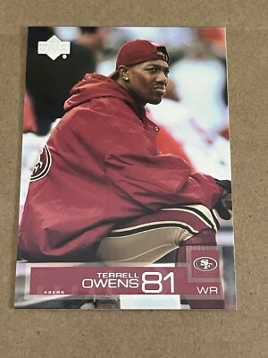 2002 UPPER DECK - TERRELL OWENS 49ERS #147 - Image 1 of 2