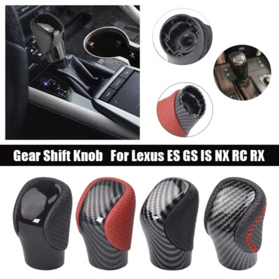 Automatic Gear Shift Knob Shifter Lever Fit For Lexus ES GS RX 350 2016-2018 - Image 1 of 4