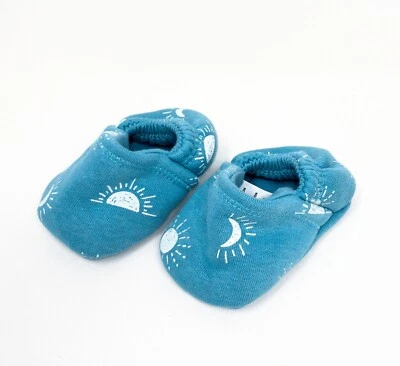 MOON AND STARS Pair of Baby Boy Booties Age 0+ - Изображение 1 из 4