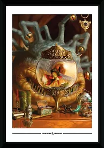 D&D DUNGEONS & DRAGONS XANATHAR COLLECTOR PRINT - Foto 1 di 1