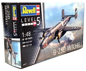 Revell 1/48 Scale Aircraft Kit 04977 - North American B-25D Mitchell - Picture 1 of 5