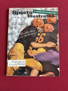 1964, Dick Butkus, "Autographed" (JSA), "SI" Magazine (Scarce / Vintage) Bears - Picture 1 of 3