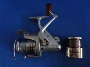 Vintage Banax Raiders R35W Bait Casting Spinning Reel With Extra Spool - Bild 1 von 3