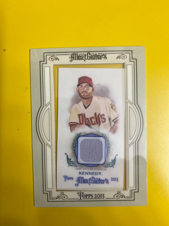 D34627  2013 Topps Allen and Ginter Framed Mini Relics #IK Ian Kennedy - Image 1 of 1