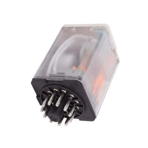 ECG RLY1153, 3PDT 24V DC Coil 10A 11 Pin Octal Base Relay ~ (R02-14D10-24) - Image 1 of 1