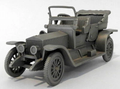 Danbury Mint Pewter Appx 11cm Long DA05 - 2x 1909 Rolls Royce Silver Ghost - Image 1 of 4
